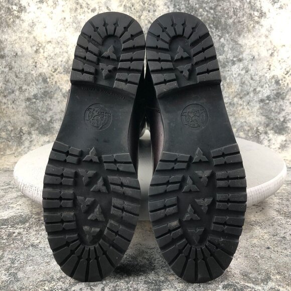 Eddie Bauer VTG Women's Size 8.5B Dark Brown Leather Knee High Tall Riding Boots - Picture 14 of 16